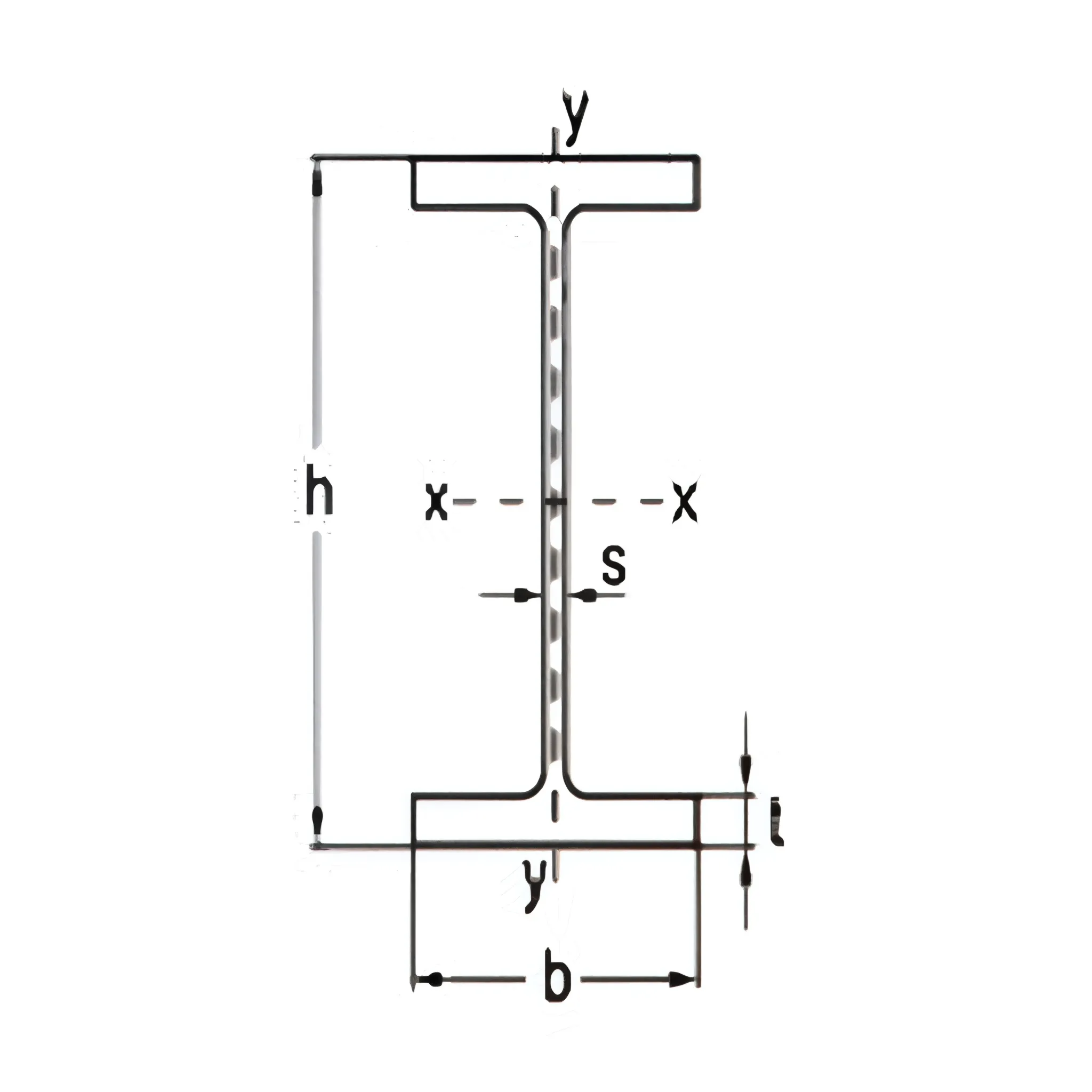 IPE Beam Illustration